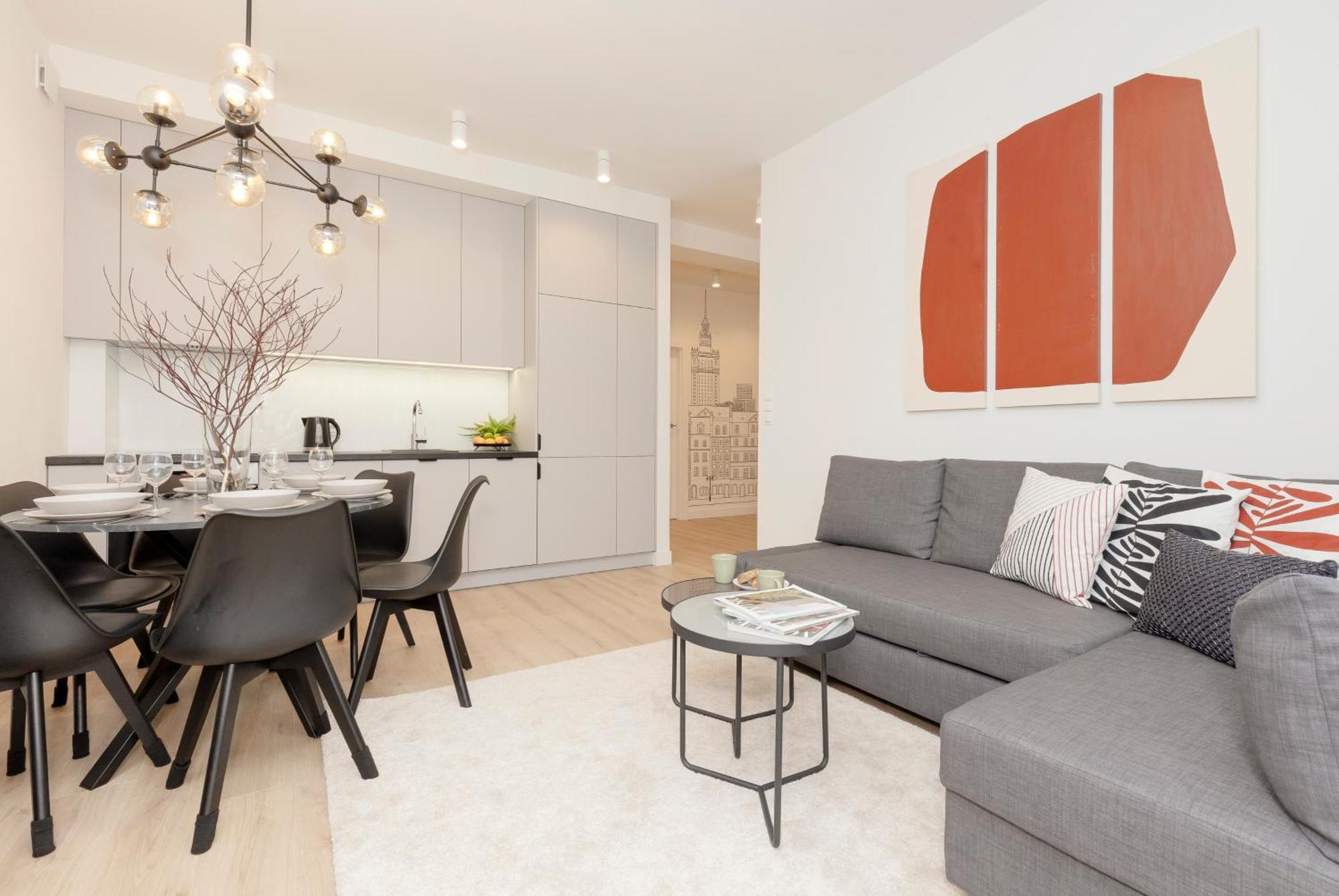 Amazing Spacious Apartments In Warsaw City Center By Noclegi Renters Exterior foto