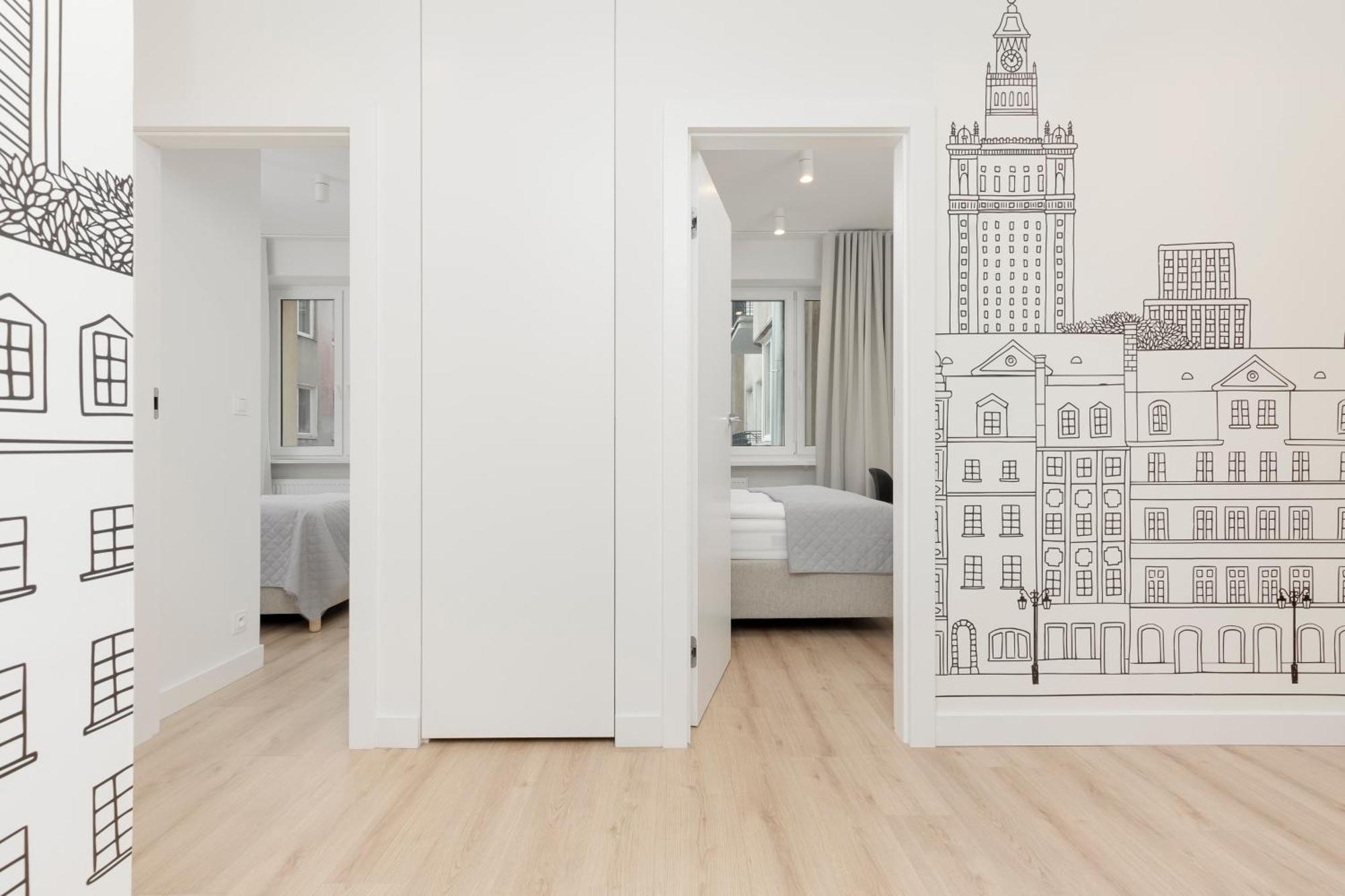 Amazing Spacious Apartments In Warsaw City Center By Noclegi Renters Exterior foto
